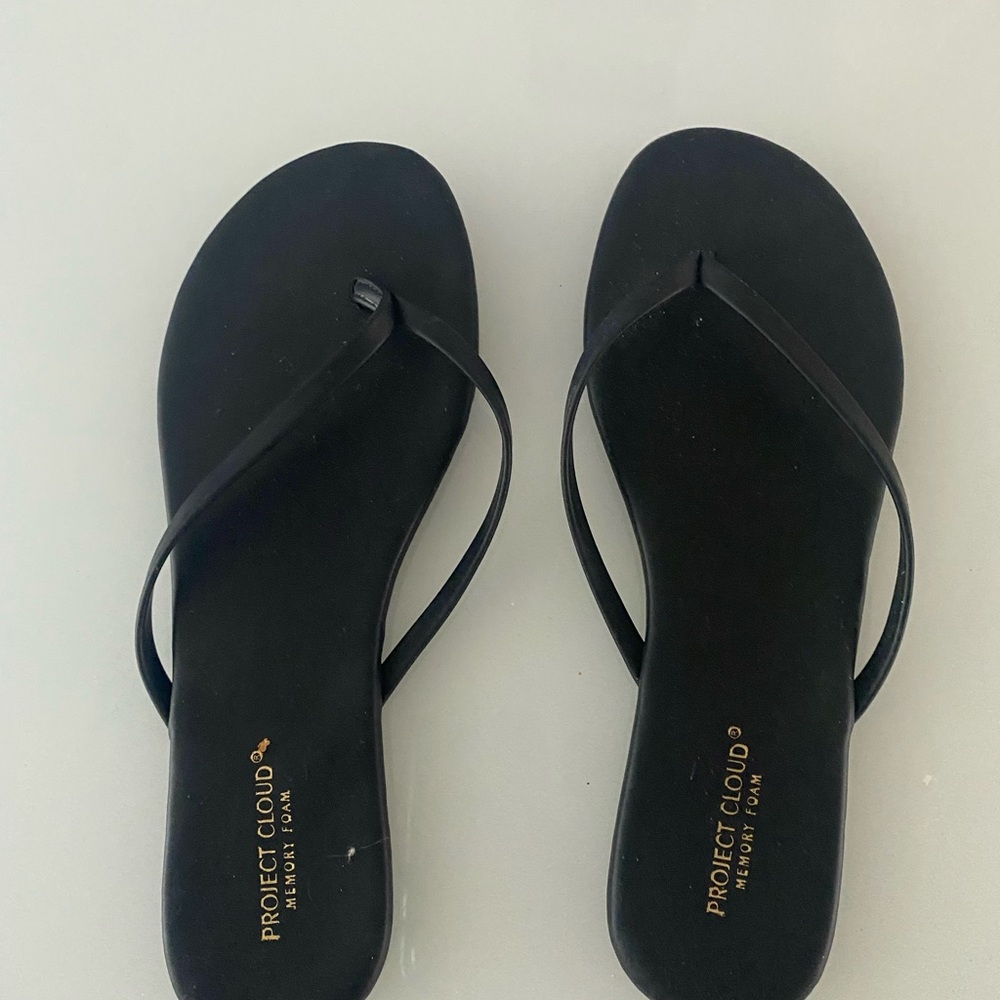 Black Women's Sandal Thongs